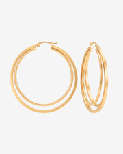 Double hoop OHRRINGE