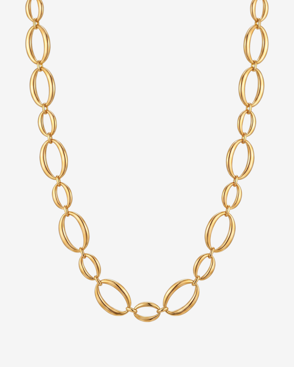 Aluna - Chunky chain necklace - Stainless steel