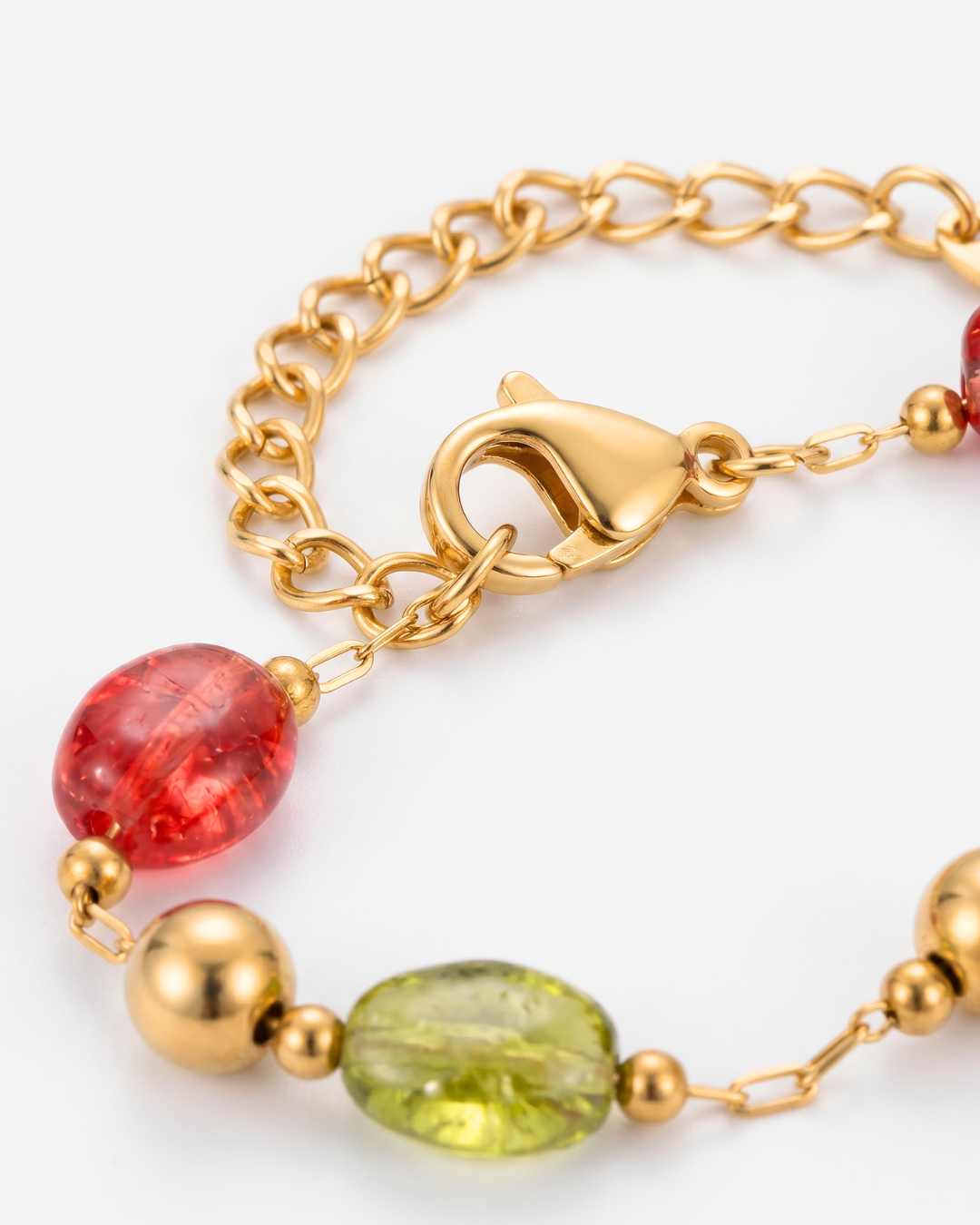 Astoria - Stone link bracelet - Stainless steel