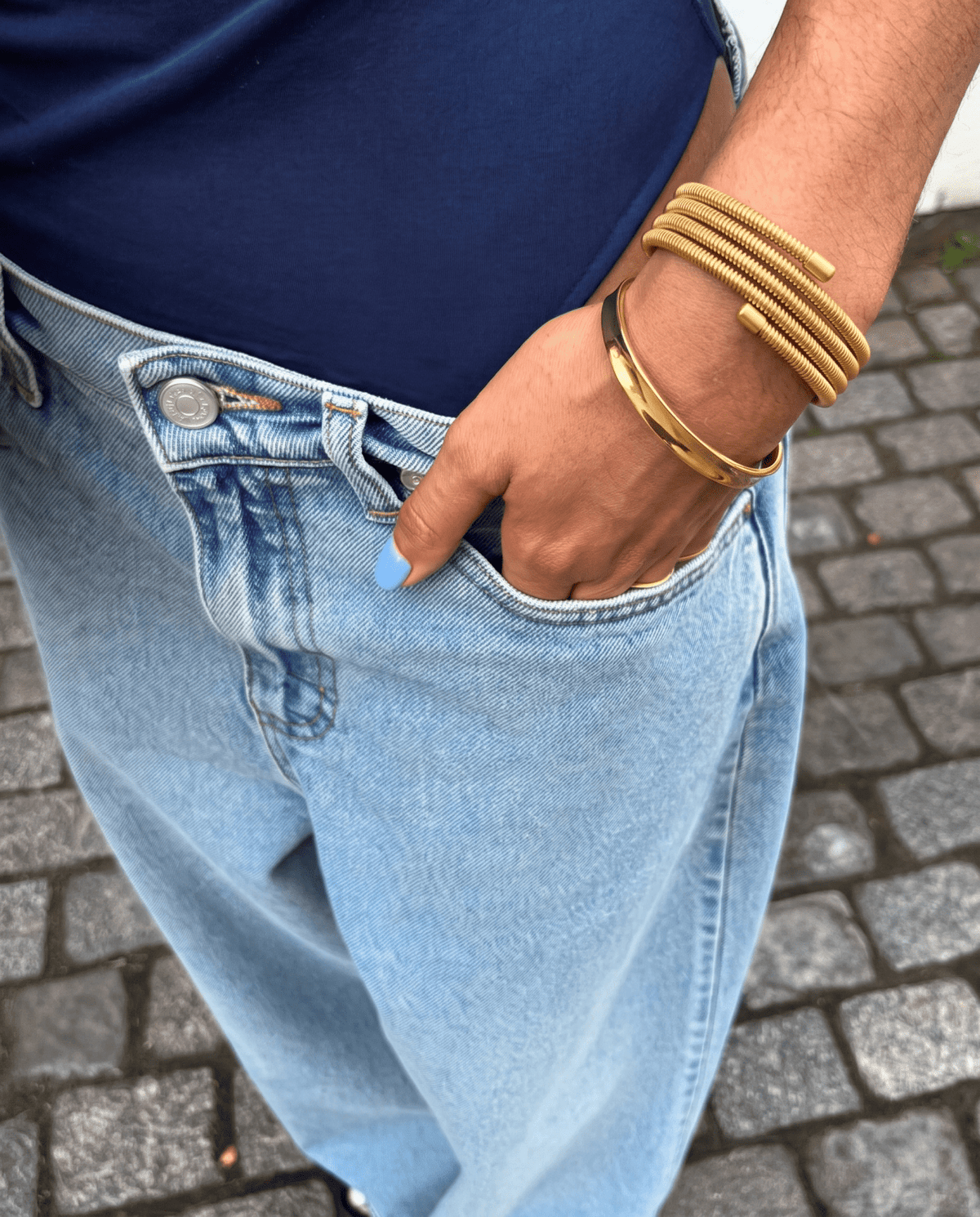 Altamura cuff bracelet - Opulaire - WATERPROOF jewelry - 