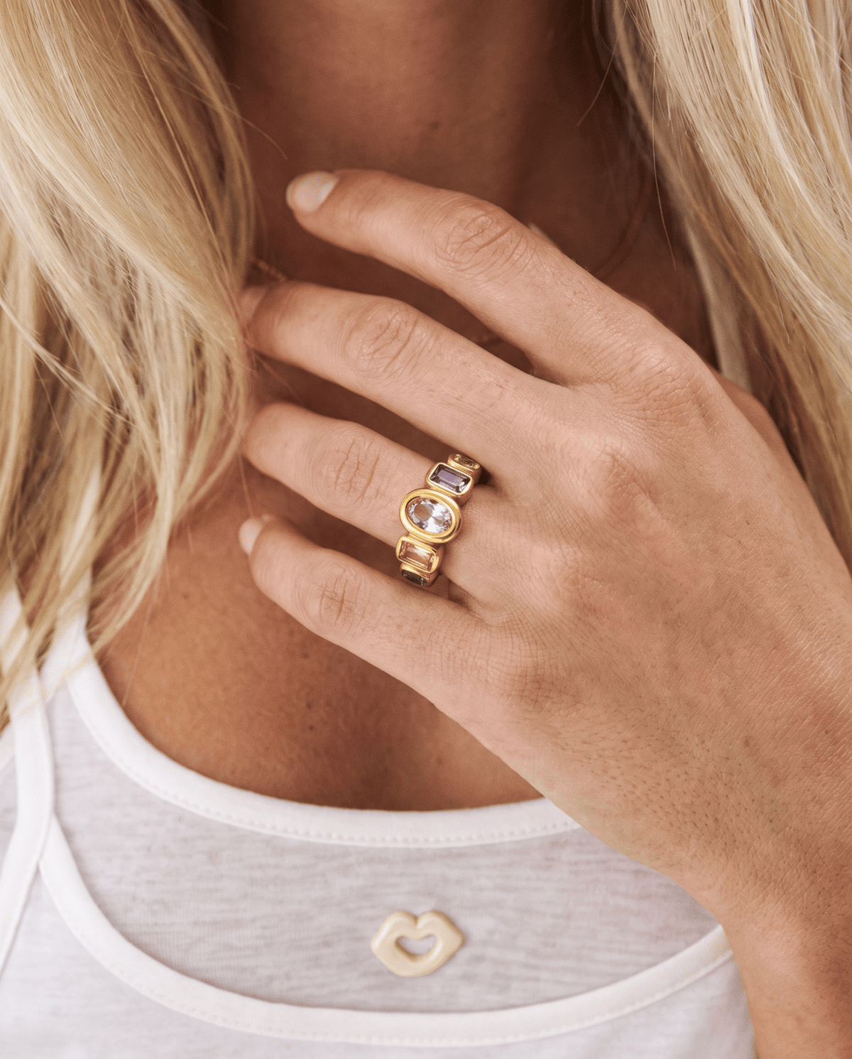 Amelia ring - Opulaire - WATERPROOF jewelry - EU 52 -