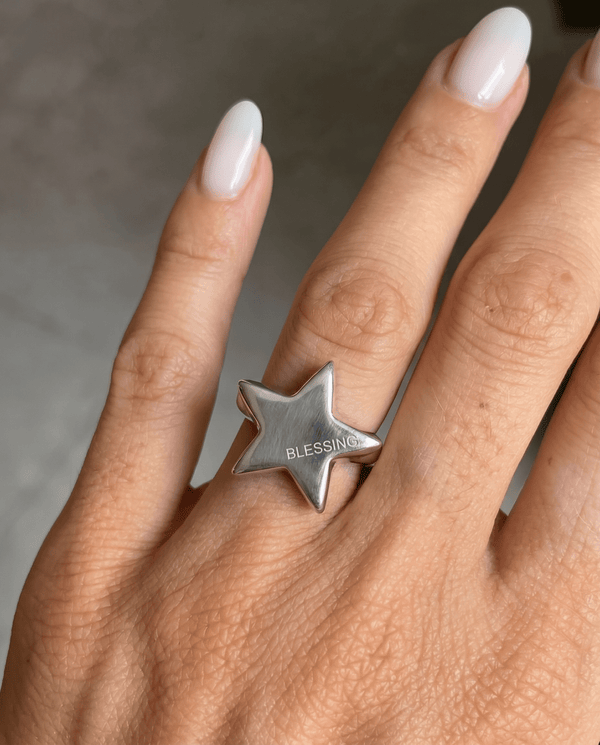 Blessing ring - Opulaire - WATERPROOF jewelry - Gold - EU 52