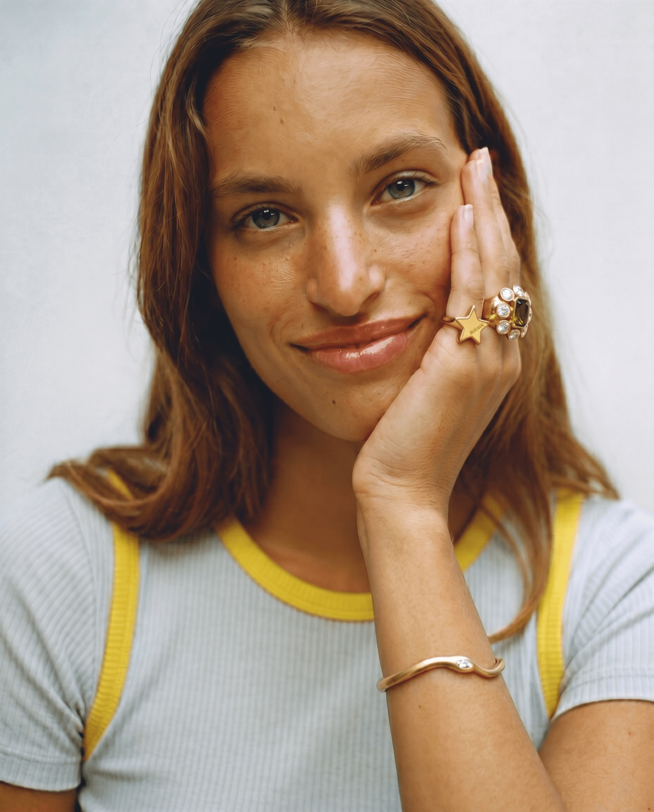 Blessing ring - Opulaire - WATERPROOF jewelry - Gold - EU 52