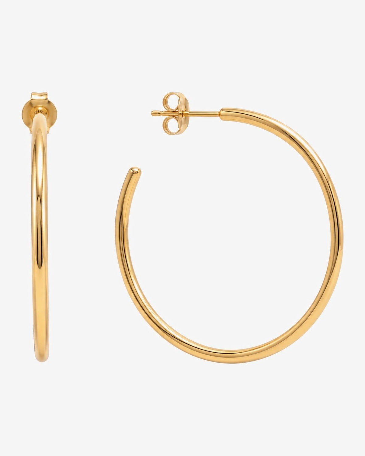Britney hoops - Opulaire - WATERPROOF jewelry - 
