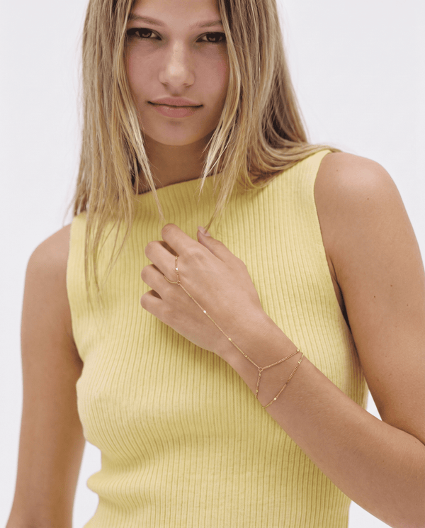 Brooklyn hand chain - Opulaire - WATERPROOF jewelry - 