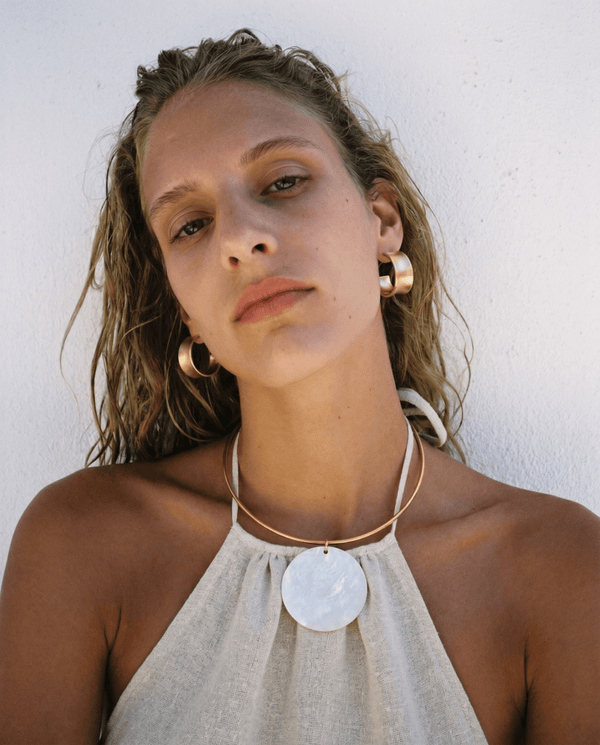 Chunky hoop earrings - Opulaire - WATERPROOF jewelry - 