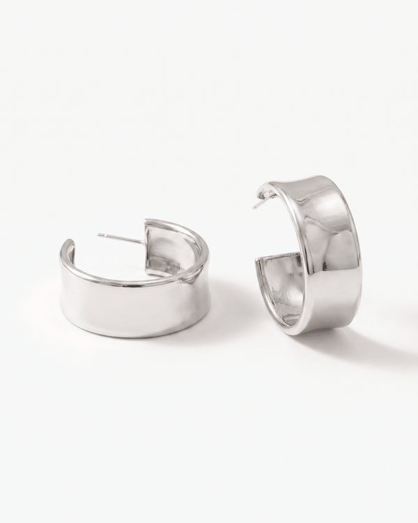 Chunky hoop earrings - Opulaire - WATERPROOF jewelry - 