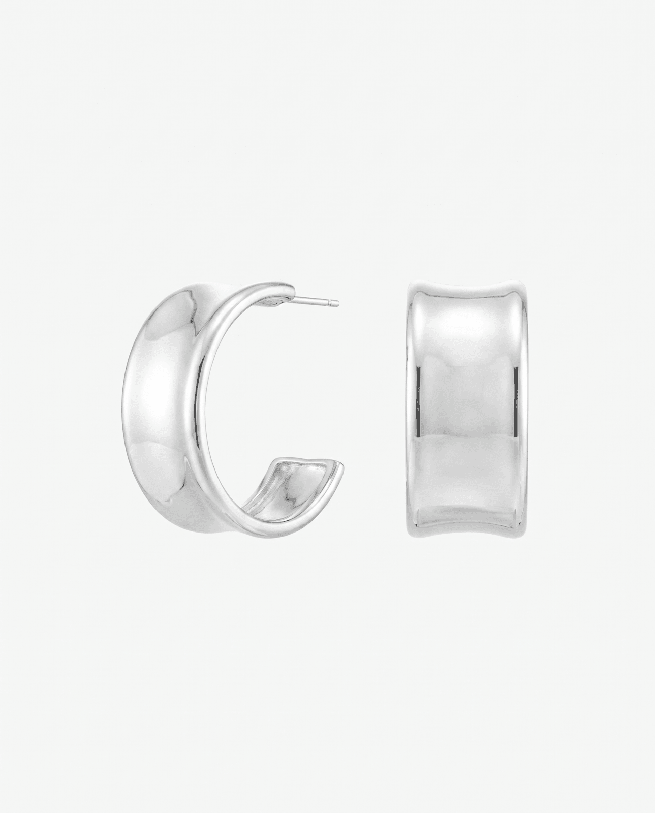 Chunky hoop earrings - Opulaire - WATERPROOF jewelry - 
