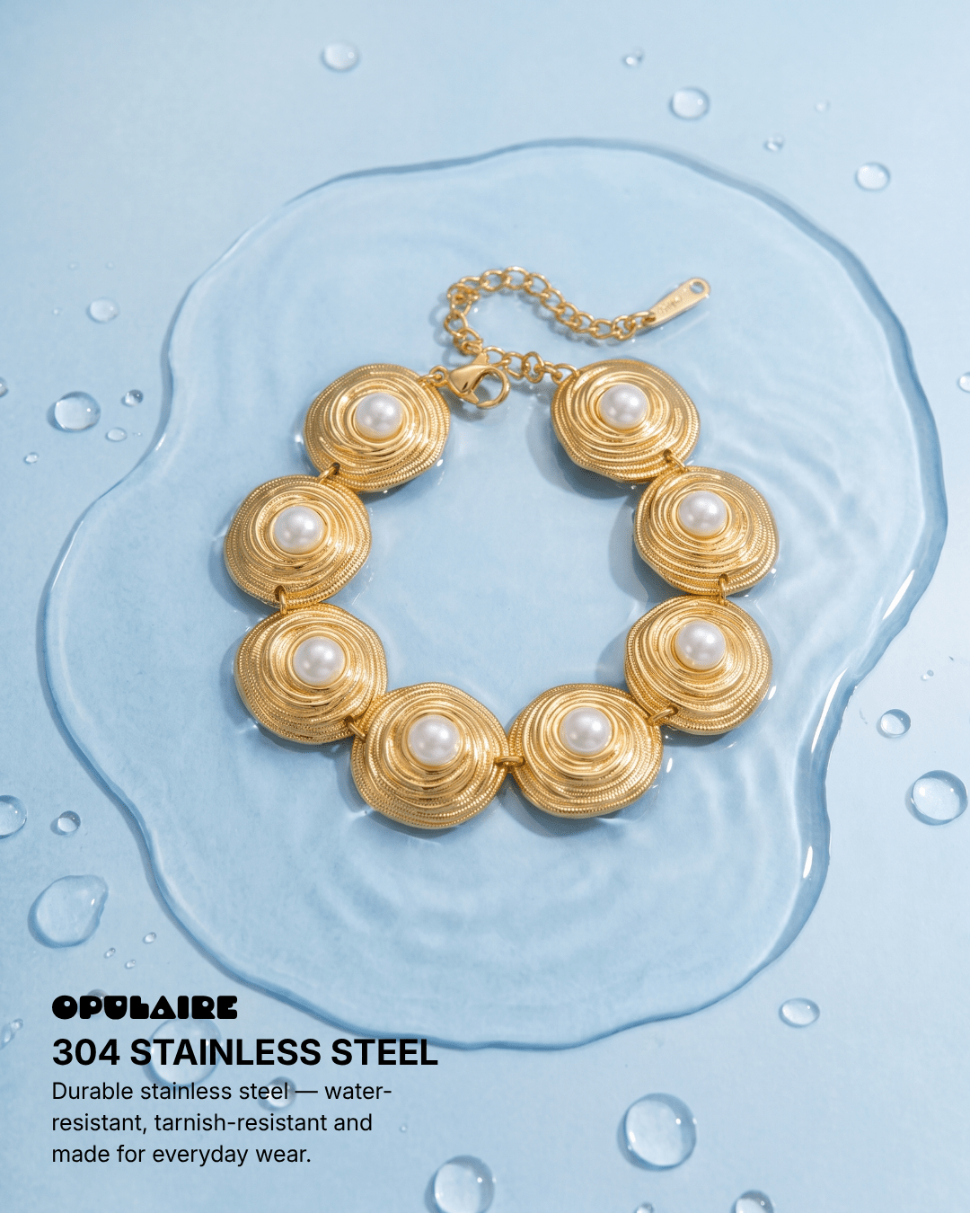 Cintia bracelet - Opulaire - WATERPROOF jewelry - 