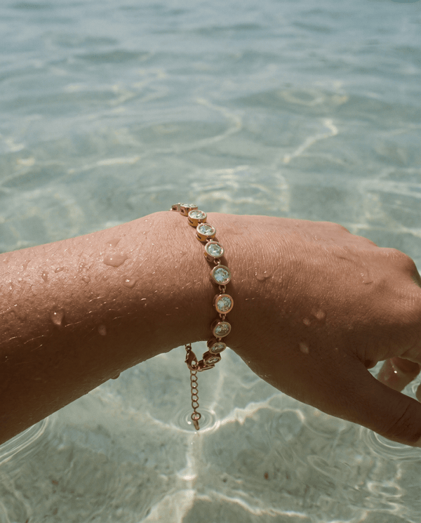 Daisy bracelet - Opulaire - WATERPROOF jewelry - 