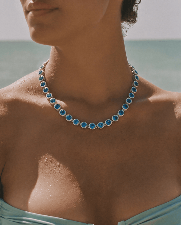 Daisy necklace - Opulaire - WATERPROOF jewelry - 
