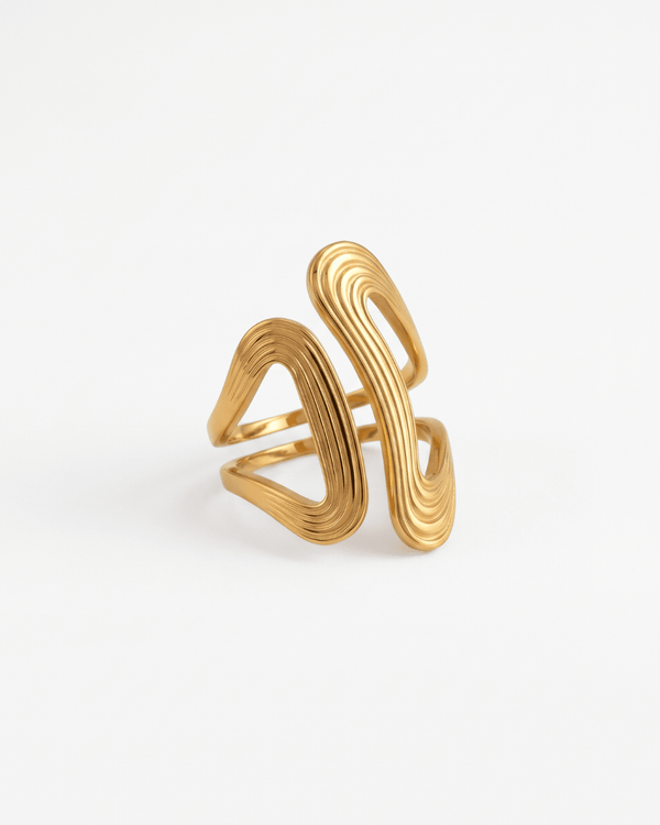 Freja ring - Opulaire - WATERPROOF jewelry - Adjustable -