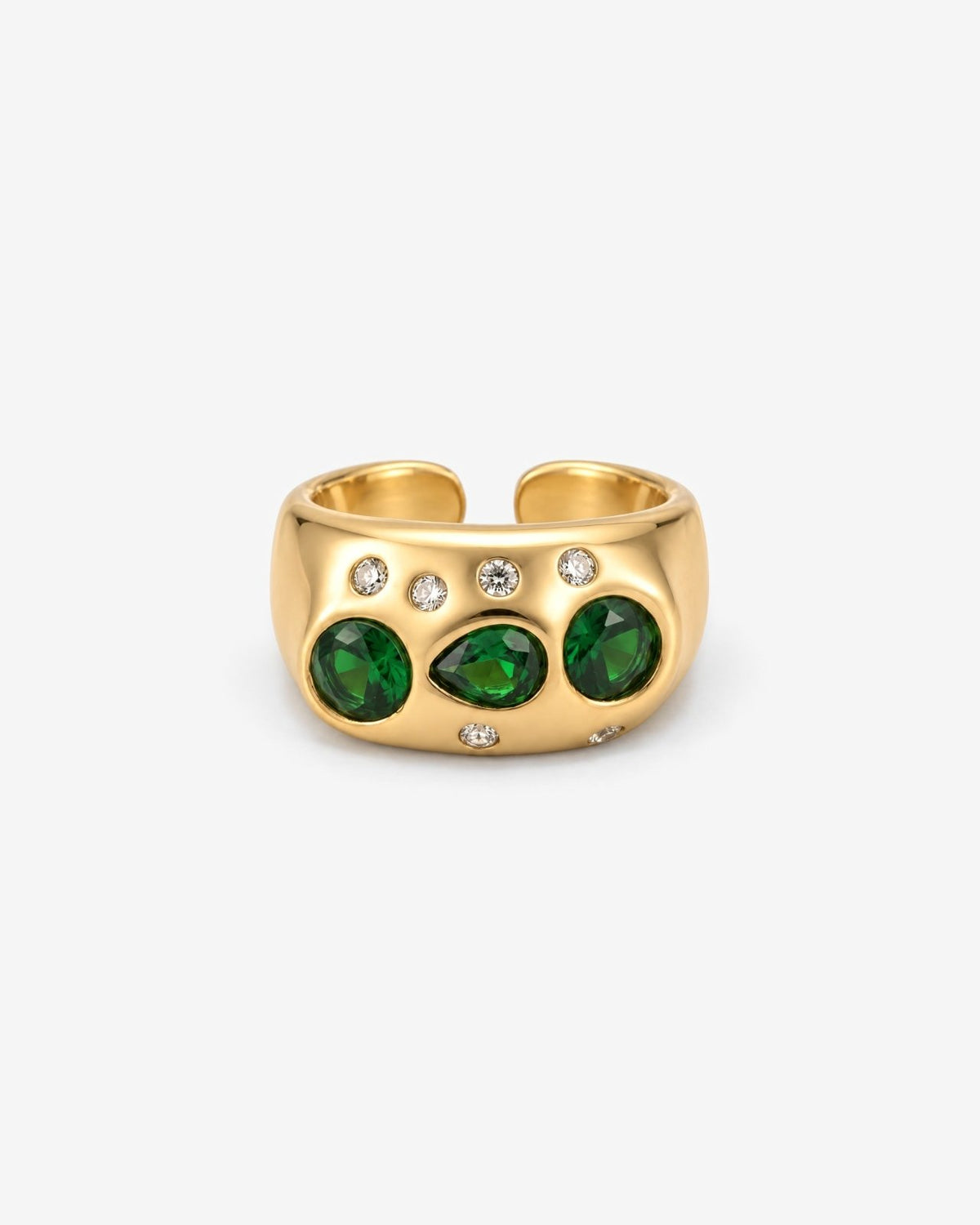 Gini ring - Opulaire - WATERPROOF jewelry - EU 54 -