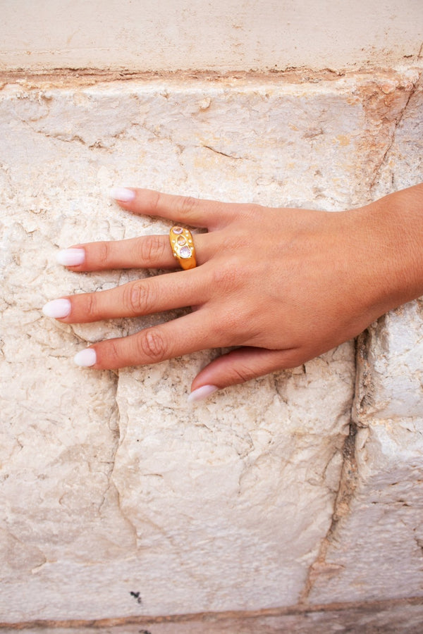 Gini ring - Opulaire - WATERPROOF jewelry - EU 54 -