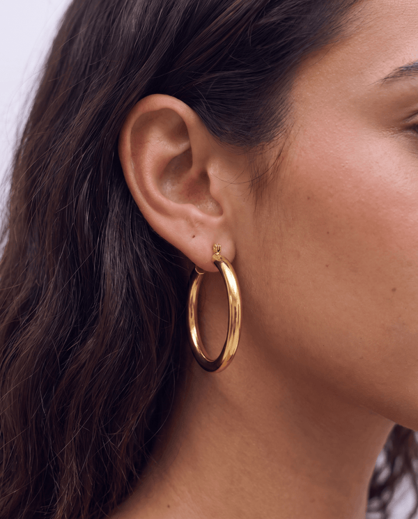 Hoop earrings small - Opulaire - WATERPROOF jewelry - 