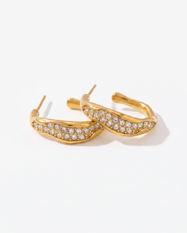 Hula earrings - Opulaire - WATERPROOF jewelry - 
