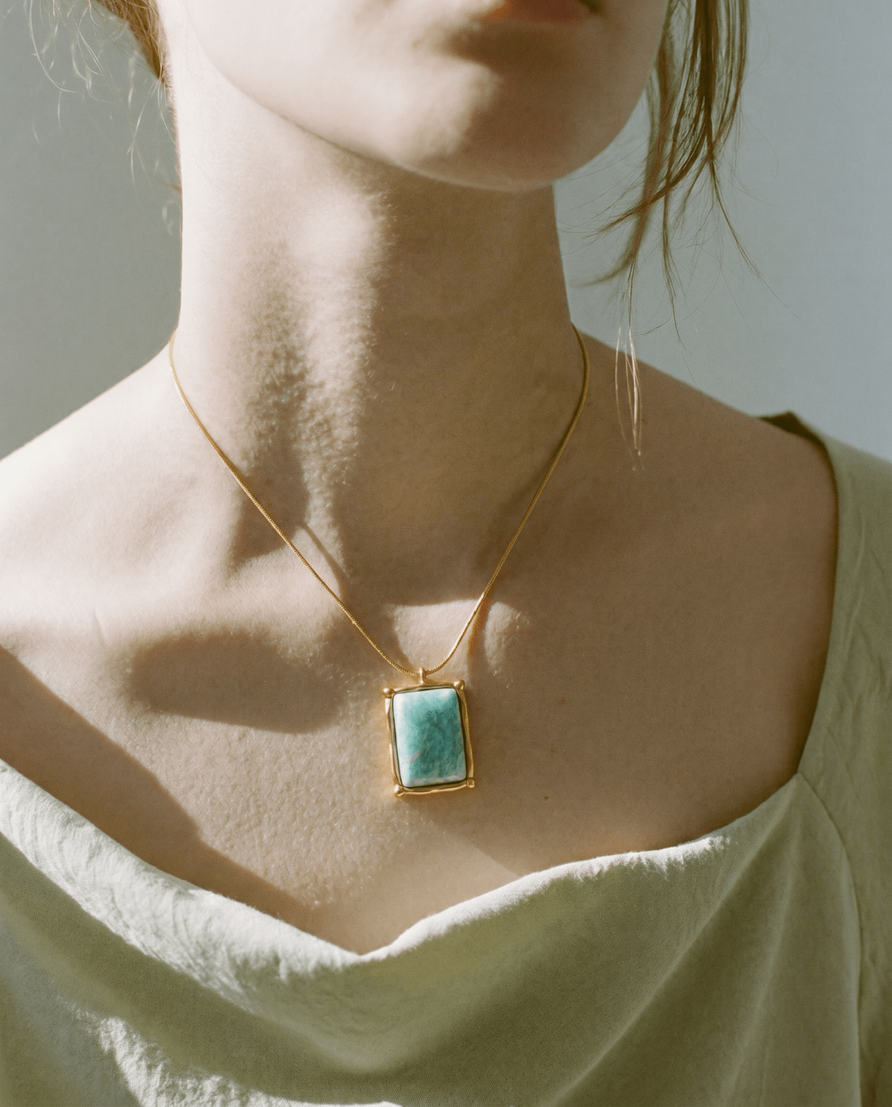 Indie necklace - Opulaire - WATERPROOF jewelry - Blue -