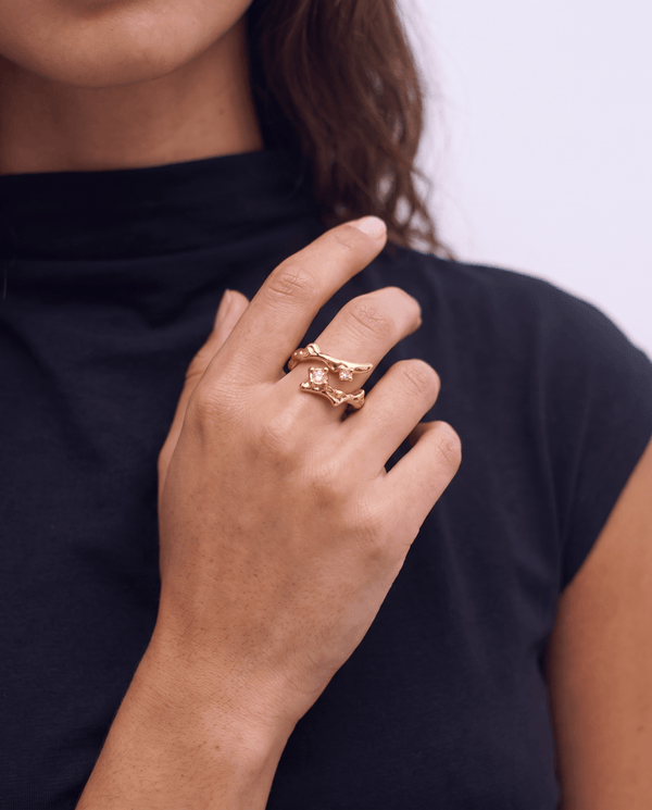 Jacey ring - Opulaire - WATERPROOF jewelry - EU 54 -