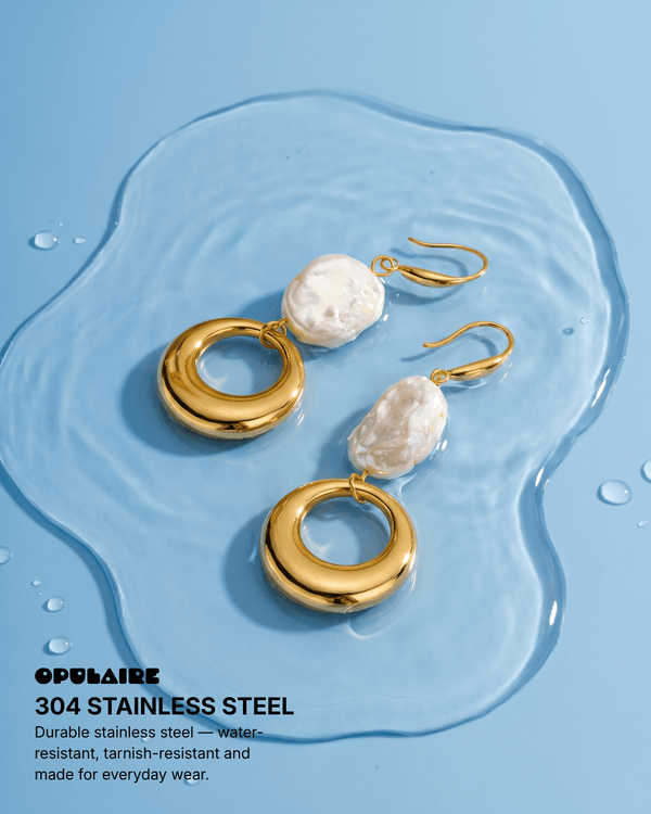 Jaimie earrings - Opulaire - WATERPROOF jewelry - 