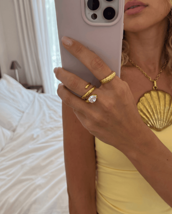 Jolie ring - Opulaire - WATERPROOF jewelry - EU 52 -
