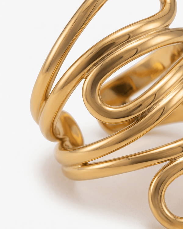 Joyce ring - Opulaire - WATERPROOF jewelry - Adjustable -