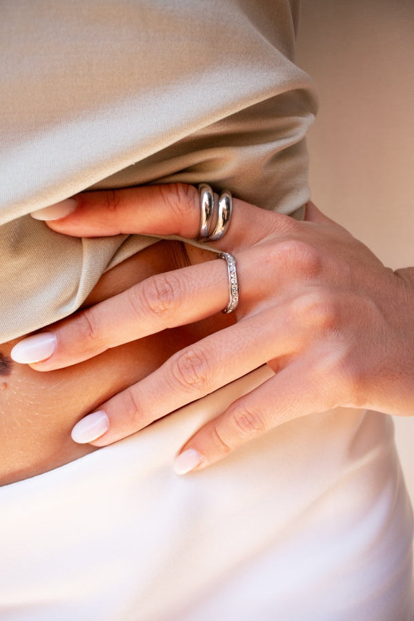 Livia ring - Opulaire - WATERPROOF jewelry - Gold - EU 52