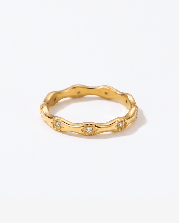 Lotus ring - Opulaire - WATERPROOF jewelry - EU 54 -
