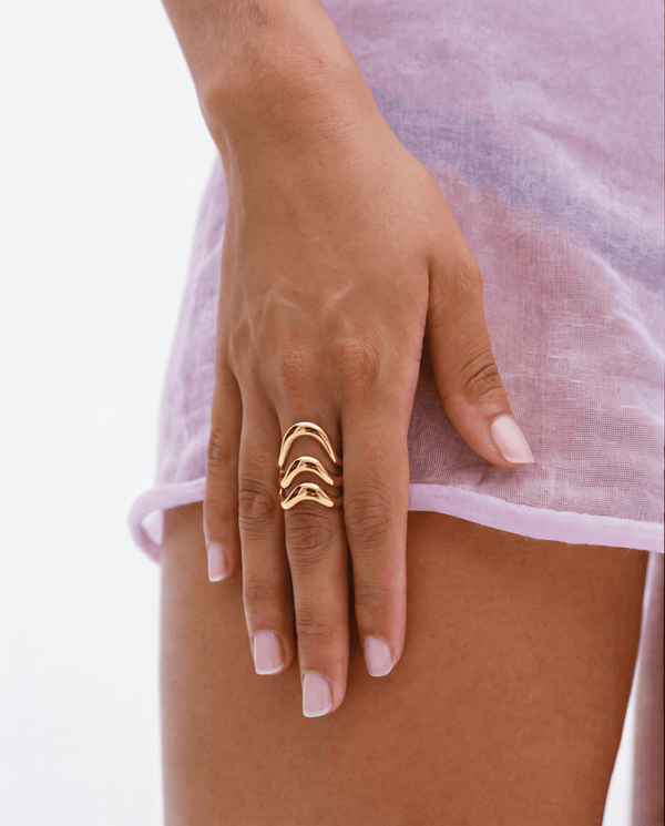 Lucile ring - Opulaire - WATERPROOF jewelry - Adjustable -
