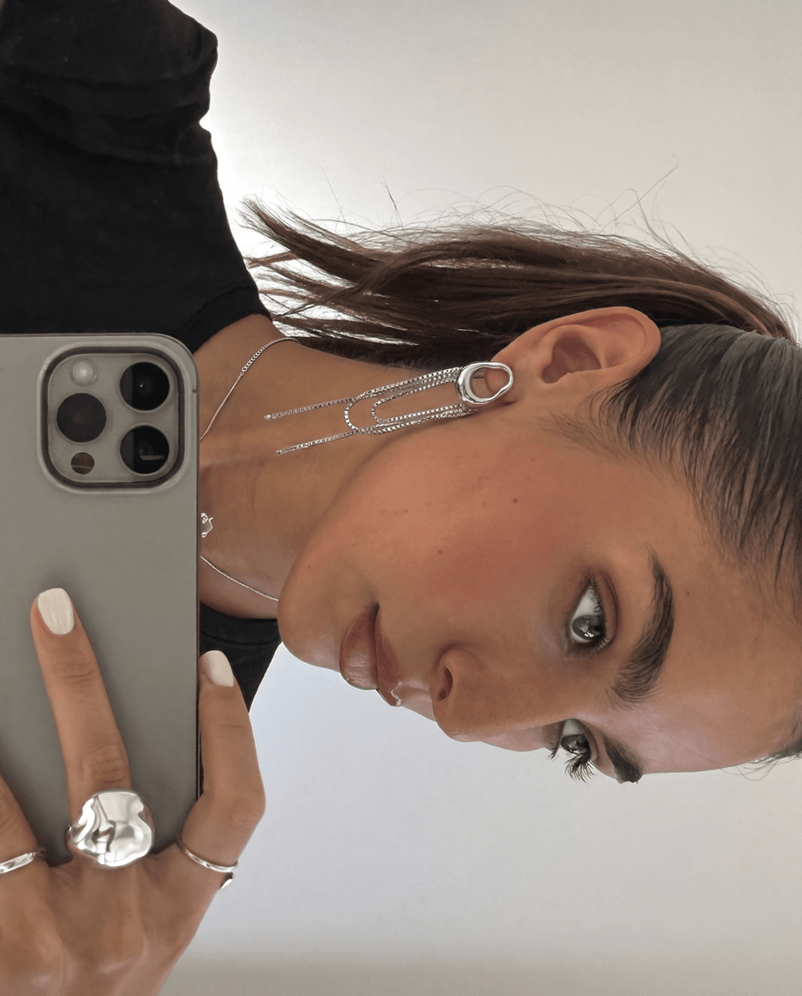 Maei - Drop earrings - Stainless steel