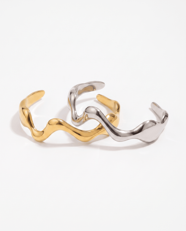 Maeve cuff bracelet - Opulaire - WATERPROOF jewelry - 