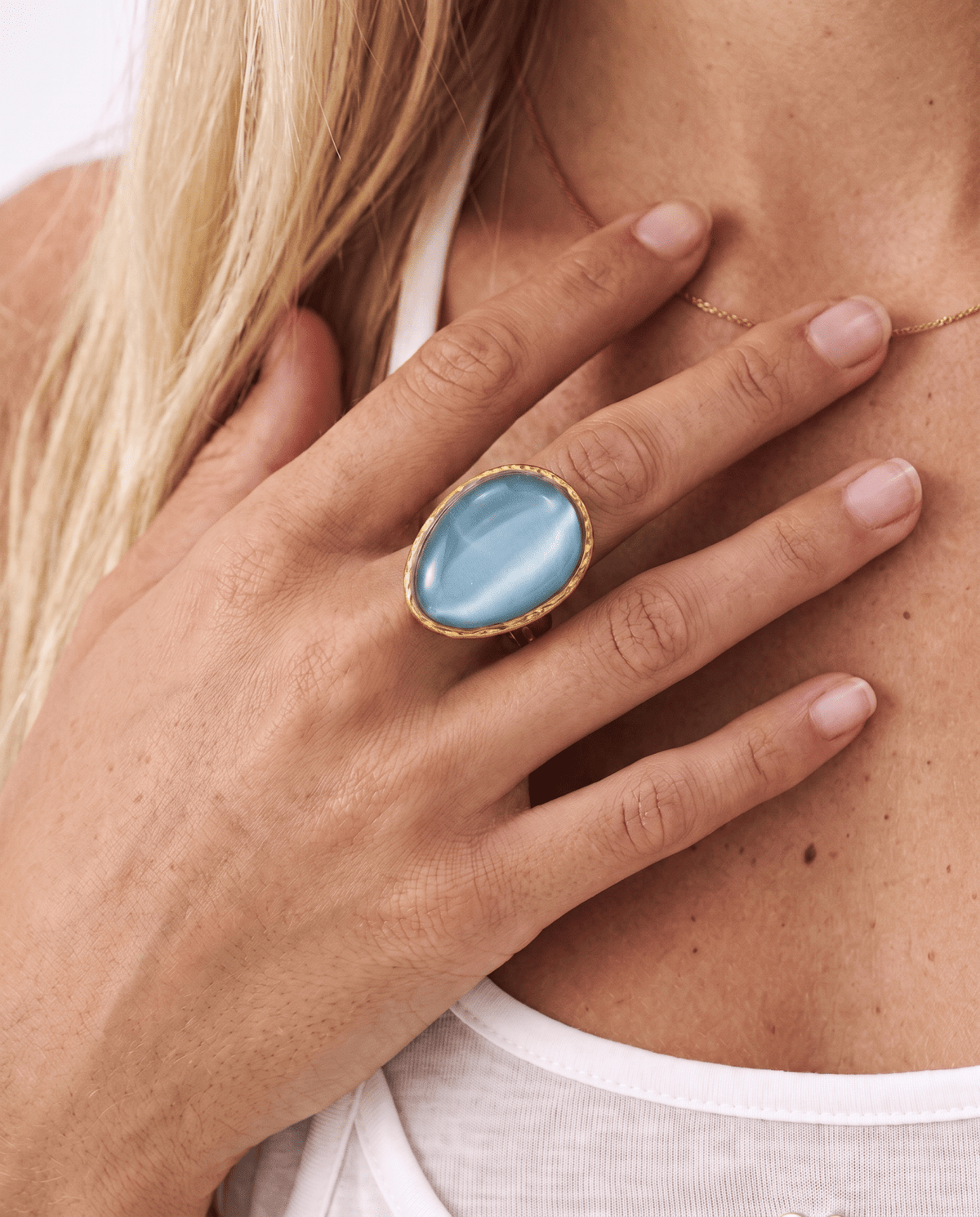 Mara ring - Opulaire - WATERPROOF jewelry - Adjustable -