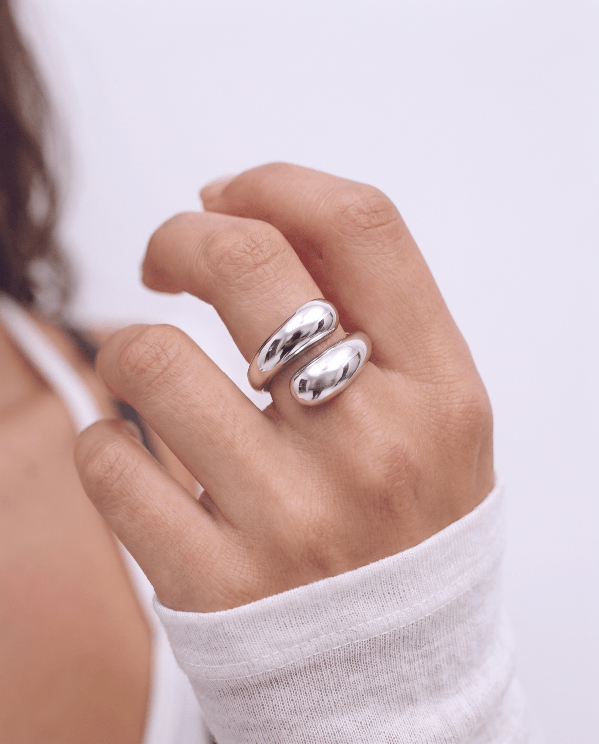 Mila ring - Opulaire - WATERPROOF jewelry - EU 55 -