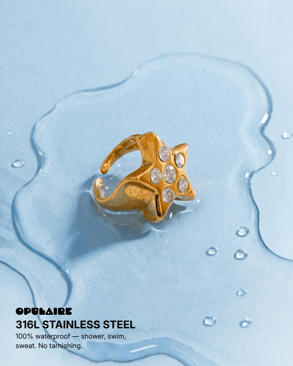 Mills ring - Opulaire - WATERPROOF jewelry - EU 55 -