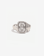 Nadia - Chunky stone ring - Stainless steel - Opulaire - WATERPROOF jewelry - EU 52 -