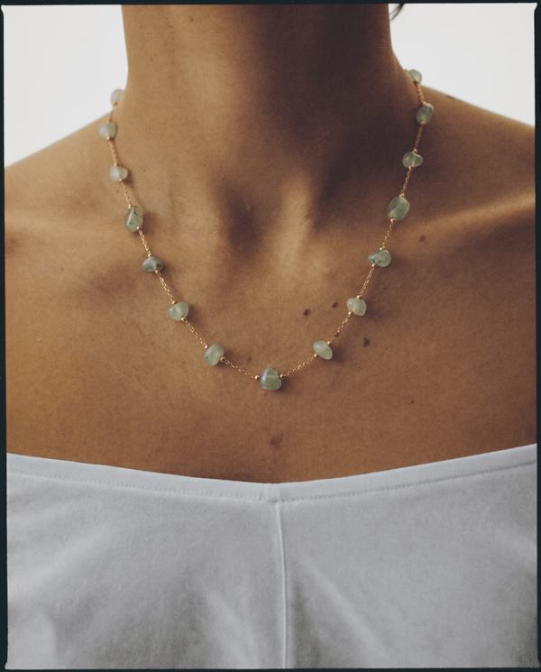 Palermo necklace - Opulaire - WATERPROOF jewelry - Red -