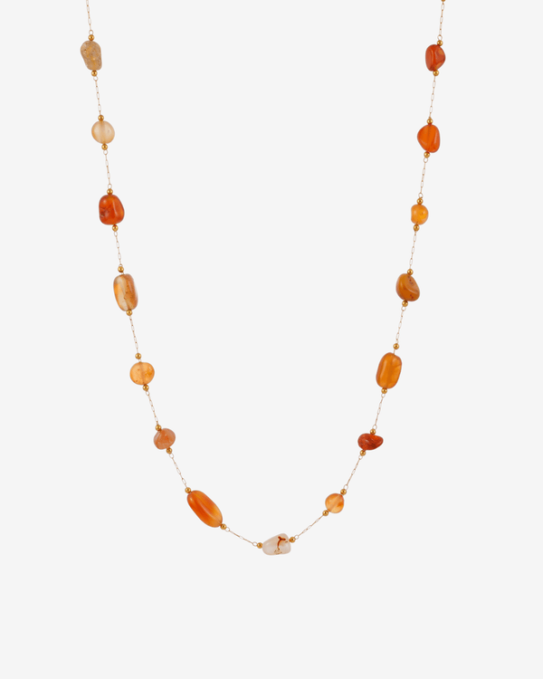 Palermo necklace - Opulaire - WATERPROOF jewelry - Red -