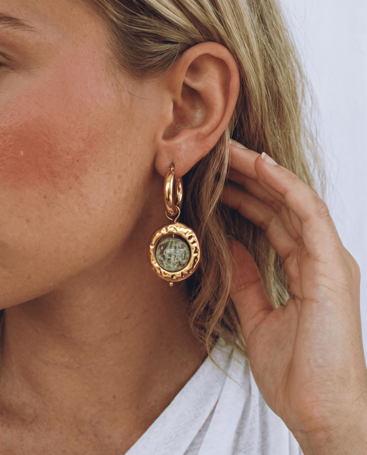 Pien earrings - Opulaire - WATERPROOF jewelry - 