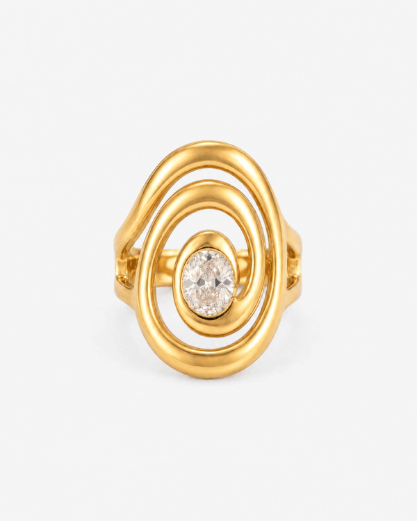 Ravi ring - Opulaire - WATERPROOF jewelry - Adjustable -