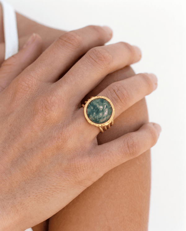 Renata ring - Opulaire - WATERPROOF jewelry - Adjustable -