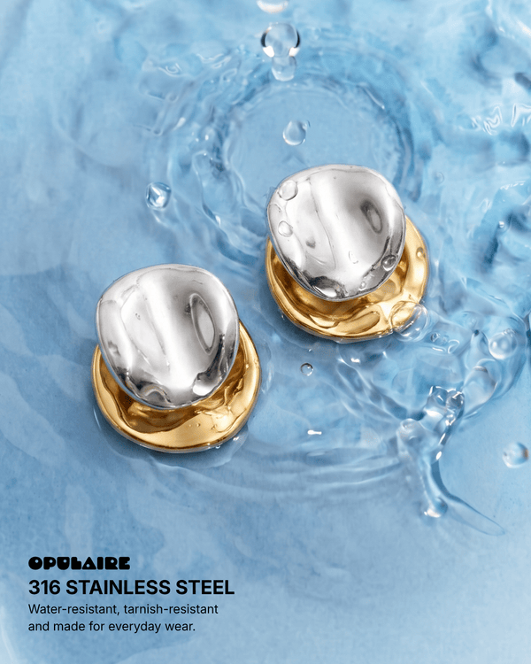 Sade earrings - Opulaire - WATERPROOF jewelry - 