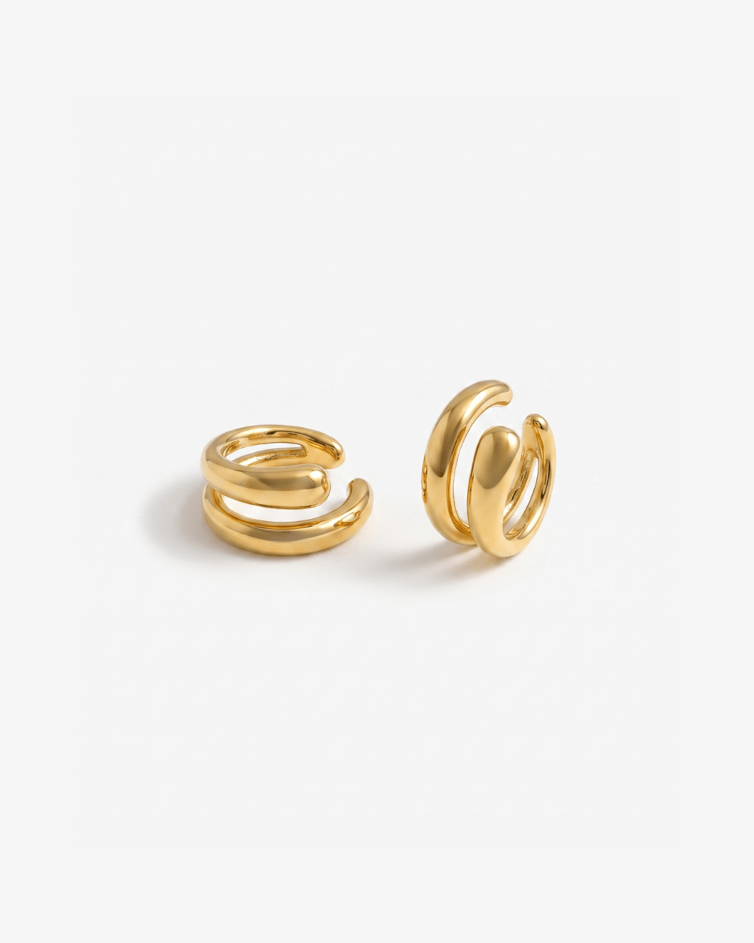 Sage ear cuffs - Opulaire - WATERPROOF jewelry - 