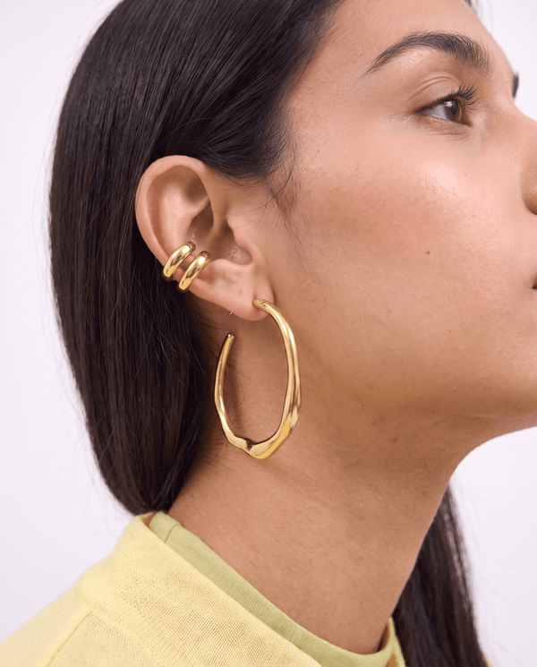 Sage ear cuffs - Opulaire - WATERPROOF jewelry - 