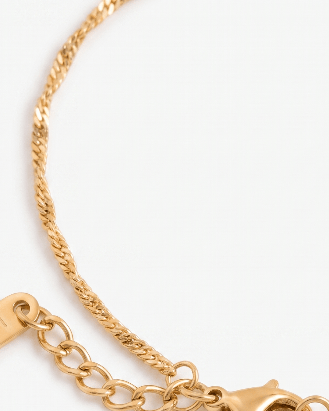 Sem - Dainty hand chain - Stainless steel - Opulaire - WATERPROOF jewelry - 