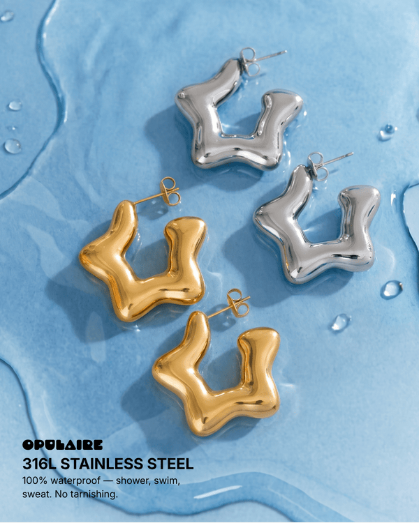 Sterre earrings - Opulaire - WATERPROOF jewelry - 