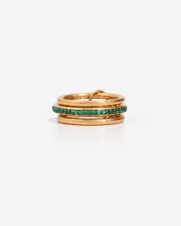 Tay - Stacked ring - Stainless steel - Opulaire - WATERPROOF jewelry - EU 52 -