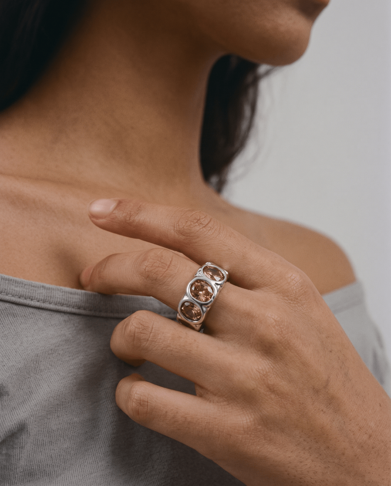 Valeria ring - Opulaire - WATERPROOF jewelry - EU 52 -
