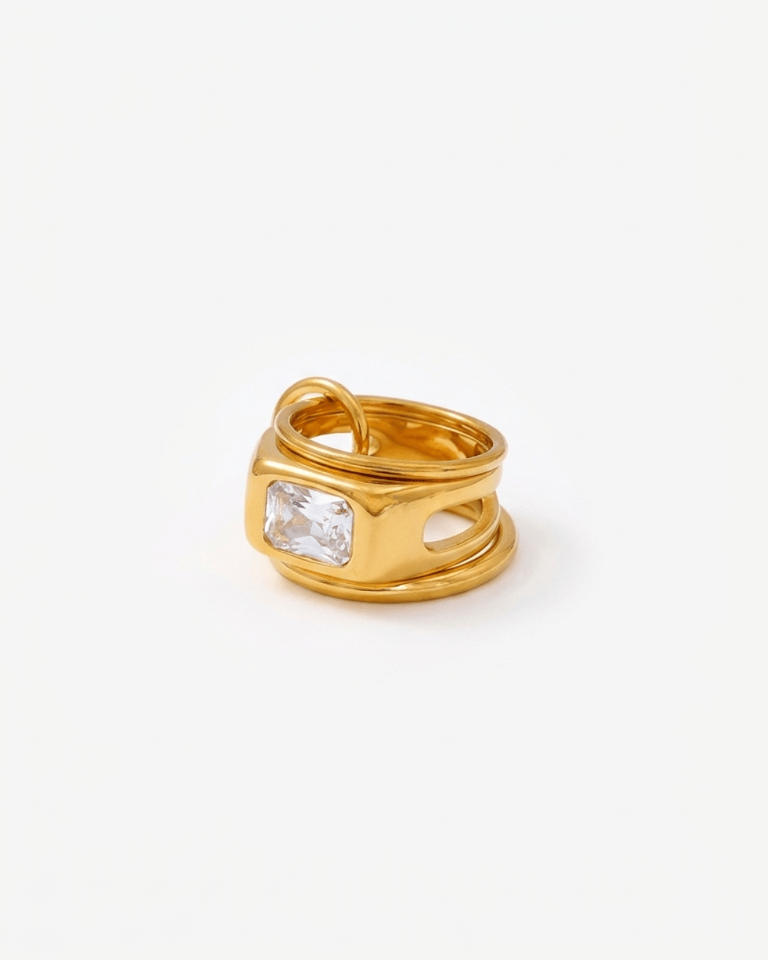 Vivian ring - Opulaire - WATERPROOF jewelry - EU 52 -